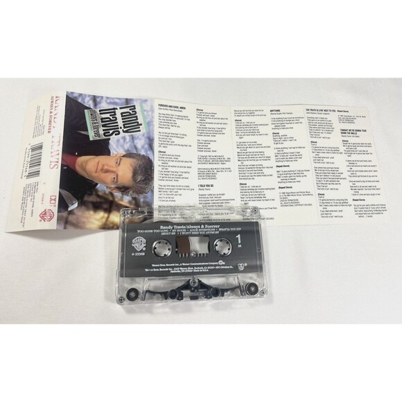 Randy Travis-Always And Forever-1987 Cassette-Warner Brothers-USA-Folk Country - Picture 5 of 11